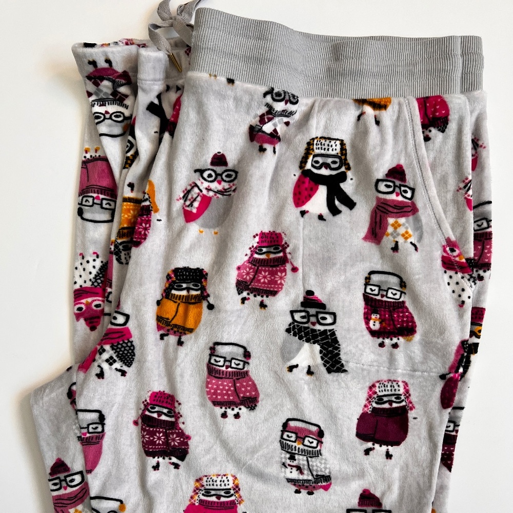 Secret Treasures Fuzzy Pajama Bottoms